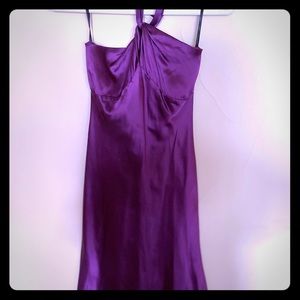 Laundry silk dress size 4 . Ties around neck